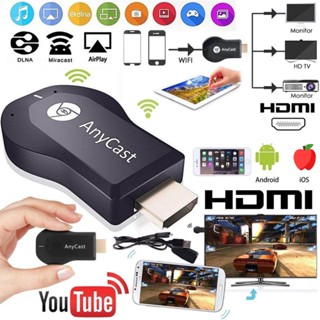 AnyCast 4K M9plus รองรับios12, android แสดงผลทีวี 4K Dongle Display Receiver!! สินค้าตัวใหม่ล่าสุดจาก Anycast