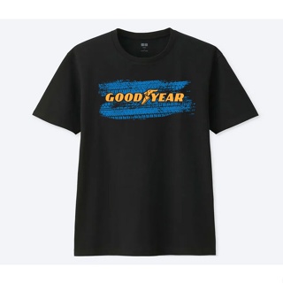 GOODYEAR 002 TIRE T SHIRT COTTON 100% SIZE M -3XL เสื้อยืด คอกลม ยางกู๊ดเยียร์