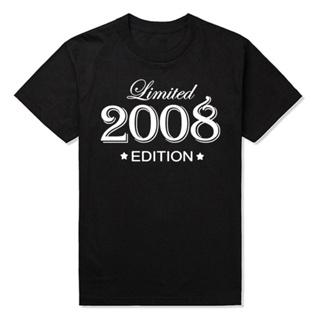 เสื้อยืดคอกลม แขนสั้น ผ้าฝ้าย พิมพ์ลายตลก Made In 2008 แฟชั่นฤดูร้อน สําหรับผู้ชาย 2008_03