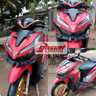 Winglet Galaxy4 Plus Honda vario click 2 โดย Ghanicustom