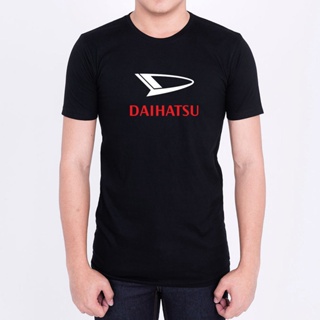 DAIHATSU LOGO ICON men cool t-shirt short sleeve Black_04