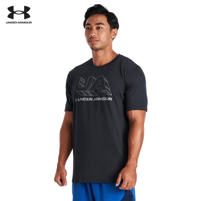 under-armour-เสื้อยืดผู้ชาย-รุ่น-sapac-m-graphic-cttn-tee-4-สีดำลายการ์ตูน