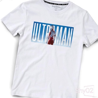  พร้อมส่ง  Shy-เสื้อยืดผช เสื้อยืดชินอุลตร้าแมน T-shirt Shin Ultraman มี สีขาว และ สีดำ_05