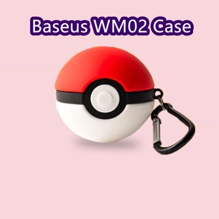 【ลดราคา】 ส่งตรงจากโรงงาน เคสหูฟัง แบบนิ่ม ลายการ์ตูน สําหรับ Baseus WM02