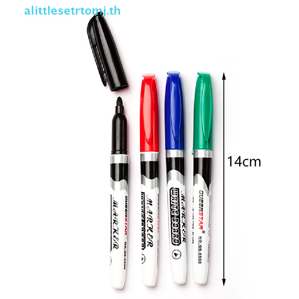 alittlese-ปากกาไวท์บอร์ดลบได้-สีฟ้า-แดง-เขียว-สําหรับเด็ก-สํานักงาน-โรงเรียน-วาดภาพ-1-ชิ้น