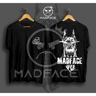 MAD FACE stand-eared dog S2 T-shirt 2022 new design fashion trend round neck T gift_02