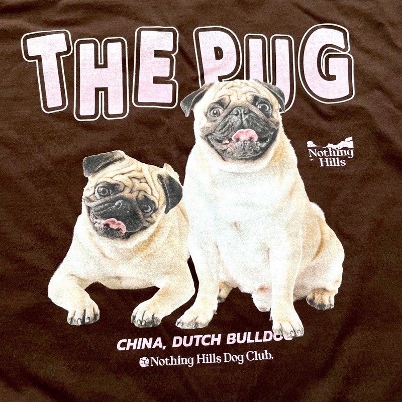 เสื้อยืดสุดคิ้วลาย-pug-ปั๊ก-classic-cotton-unisex-by-nothing-hills-02