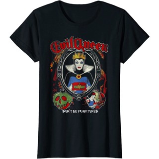 s Disney Snow White Evil Queen Graphic T-Shirt Casual fashion Korean version handsome_01