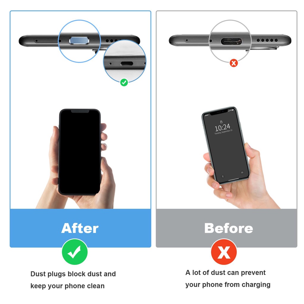 biho-จุกปิดพอร์ตชาร์จโทรศัพท์-โลหะ-กันฝุ่น-อเนกประสงค์-4-ชิ้น