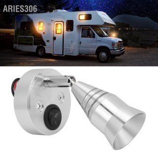 Aries306 ไฟอ่านหนังสือ LED RV 12V 3W ภายในที่ยืดหยุ่นพร้อมสวิตช์สำหรับรถบรรทุกรถพ่วงเรือยอทช์คาราวาน