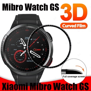 Mibro watch GS 20D ป้องกันเต็มหน้าจอ สําหรับ Mibro GS Smart watch ฟิล์มป้องกันแบบนิ่ม สําหรับ Xiaomi Mibro watch GS ฟิล์มป้องกันแบบนิ่ม