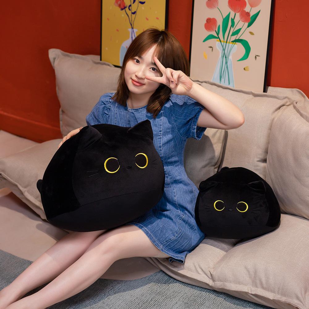 damao-หมอนตุ๊กตาแมวดํา-ของขวัญวันเกิด-สําหรับตกแต่งบ้าน-วันวาเลนไทน์
