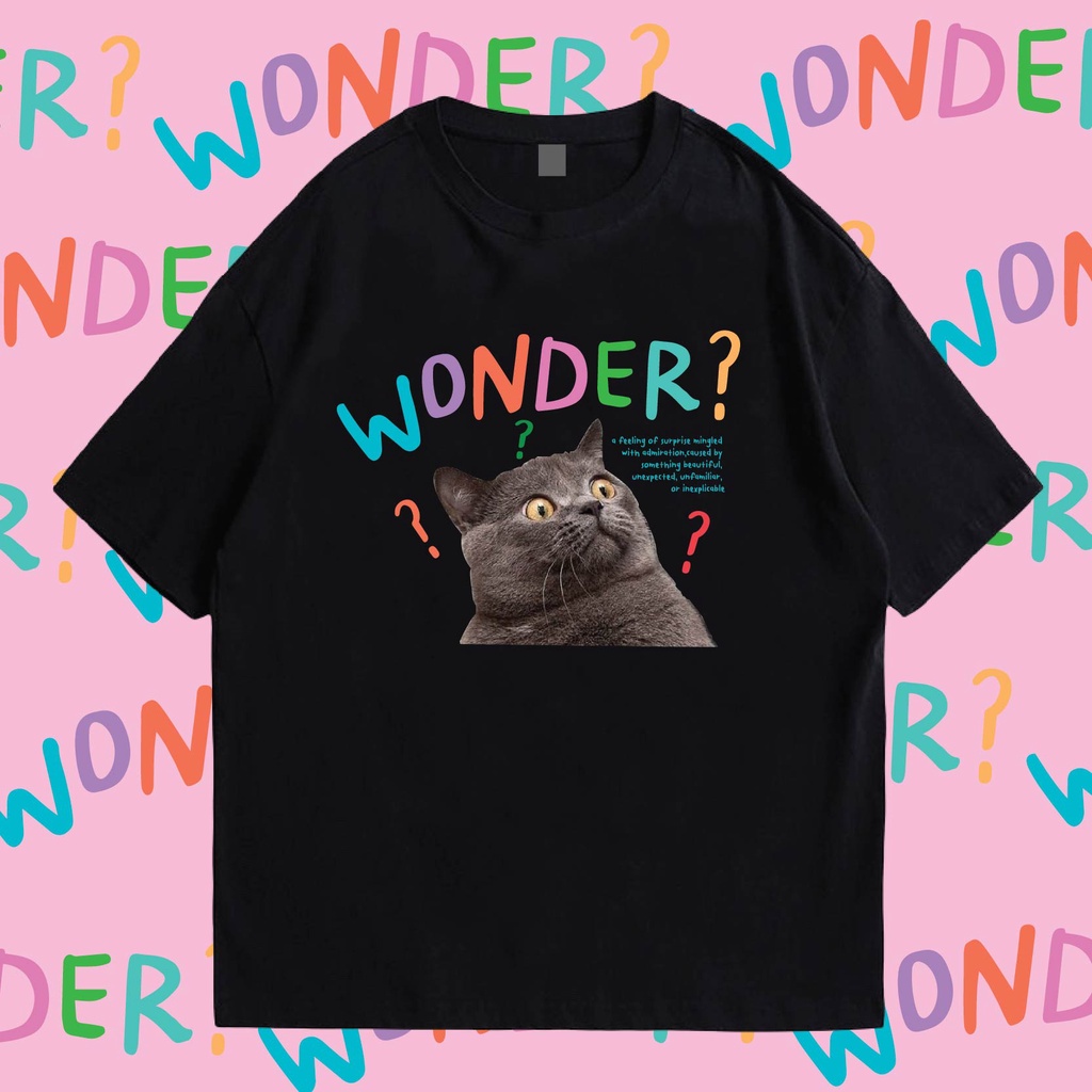 พร้อมส่งเสื้อเฮีย-เสื้อยืด-wonder-cat-cotton-100-พรีเมี่ยม