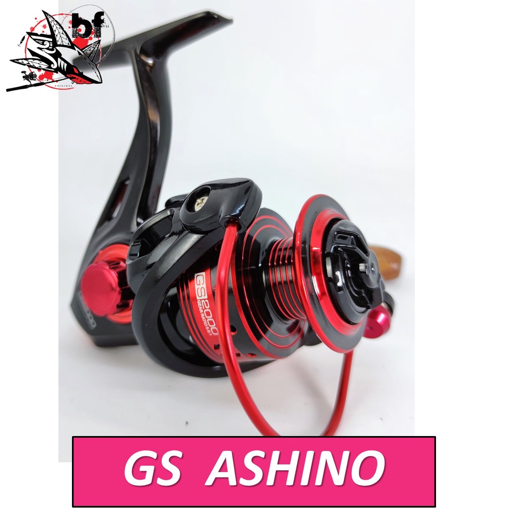 รอกตกปลา-รอกสปิน-ashino-gs-ลูกปีน-5bb-spinning-reel