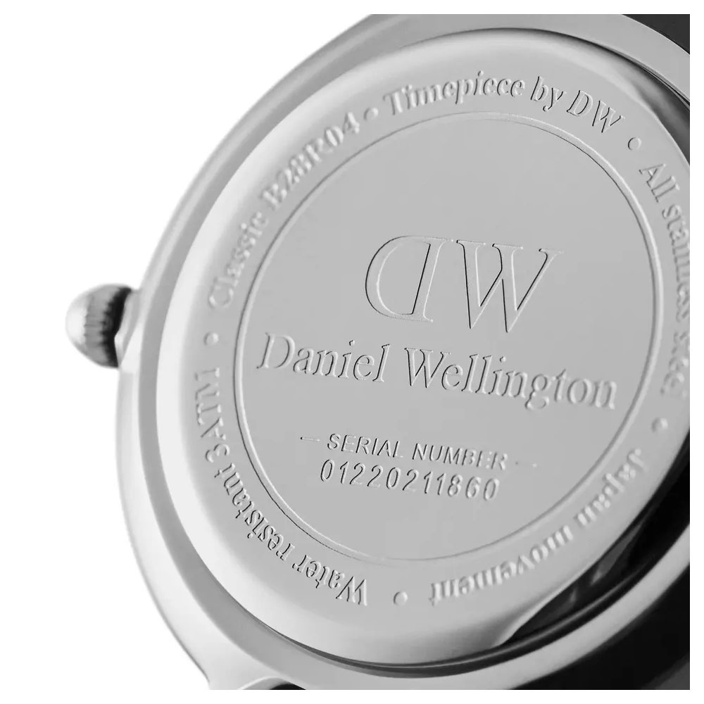 ทักแชทรับโค้ด-daniel-wellington-นาฬิกาข้อมือ-petite-ashfield-s-black-28มม-สีดำ