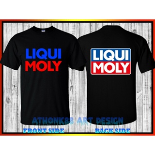 Cool ManS Tshirt Letter Printing Liqui Moly Oil Liqui Moly Motor Oil Additives Car Care Pure Cotton Wear_03