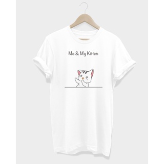 เสื้อยืดลาย Me &amp; My Kitten T-shirt_02