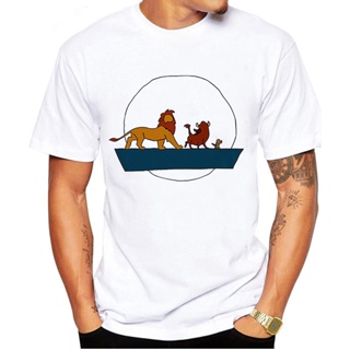 Summer Mens T Shirt Pocket Tees The Lion King Scar Betrays Mufasa Long Live The King Childhood Trauma Off White T _01