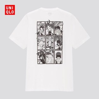 Uniqlo Ut Manga เสื้อยืดพิมพ์ลาย ( Demon Slayer Series ) 437263