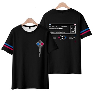 ♧✹▣2022 New Anime Honkai Impact 3 Rozaliya·Olenyeva T Shirt Japanese Mens Fashion Women Loose 3D Pr_01