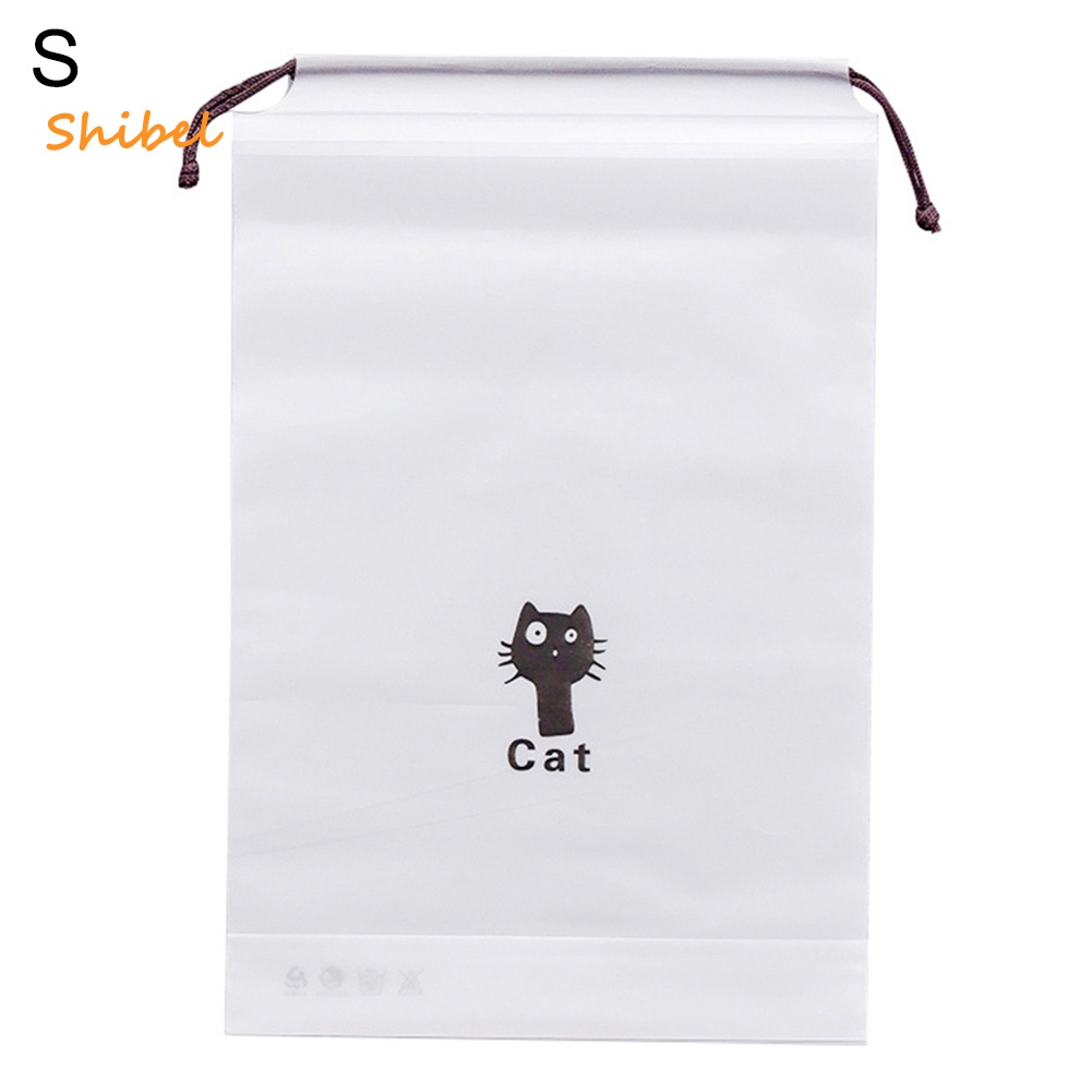 shibel-กระเป๋าซักรีด-ชุดชั้นใน-พิมพ์ลายแมวน่ารัก-แบบพกพา