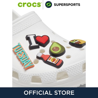 ภาพหน้าปกสินค้าCROCS Jibbitz Taco 5-Pack ตัวติดรองเท้า ที่ติดรองเท้า ตุ๊กตาติดรองเท้า ที่เกี่ยวข้อง