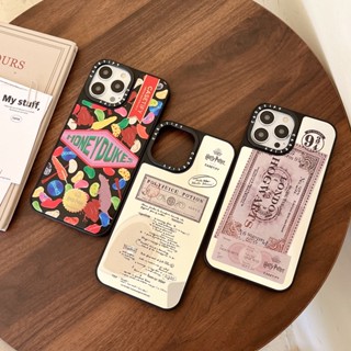 เคสโทรศัพท์มือถือกระจก กันกระแทก ลายการ์ตูนแฮรี่พอตเตอร์น่ารัก สําหรับ iPhone 14promax 14plus 13 Pro MAX 12 11 Pro MAX 14pro xsmax XR x XS 7 12mini 13mini