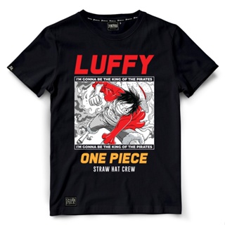 ผ้าฝ้าย 100%Dextreme เสื้อวันพีซ One Piece CNNY-Icon LuffyS-3XL_04