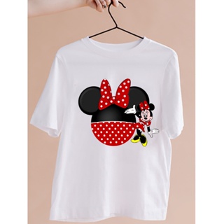 DISNEY - MICKEY INSPIRED WHITE GRAPHIC SHIRT / SMALL, FREE SIZE, PLUS SIZE_03