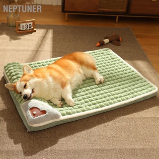 NEPTUNER Pet Pad Bed ที่ถอดออกได้ล้างทำความสะอาดได้ High Rebound Soft Thicken Dog Mat สำหรับสุนัขขนาดเล็กและขนาดกลาง