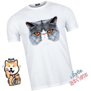 เสื้อยืดลายแมวยิ้ม Cat T-shirt_02