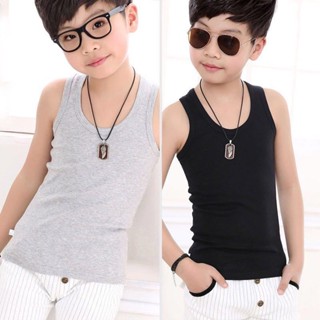 เสื้อกั๊กแขนกุด ผ้าฝ้ายแท้ รูปตัว I ขนาดเล็ก เหมาะกับฤดูใบไม้ผลิ และฤดูใบไม้ร่วง สําหรับเด็กผู้ชาย อายุ 2-13 ปี