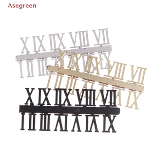 [Asegreen] อะไหล่ซ่อมนาฬิกาดิจิทัล ตัวเลขโรมัน DIY 1 ชุด