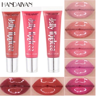 Handaiyan ลิปกลอสเจลลี่ ให้ความชุ่มชื้น ติดทนนาน สีแคนดี้
