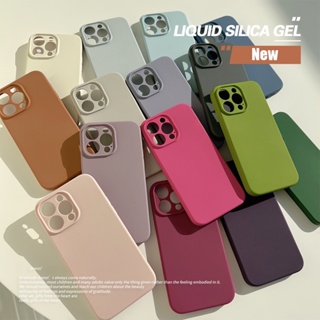 ใหม่ เคสโทรศัพท์ ซิลิโคนนิ่ม กันกระแทก สําหรับ iPhone 14Promax 13Promax 11 11promax 12 12pro 12promax 13 13Pro 14 14Pro 14Plus