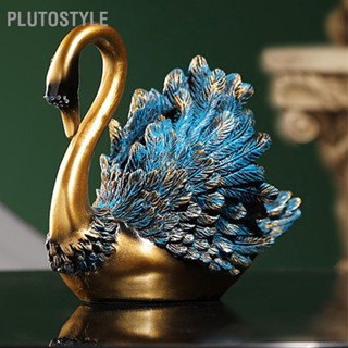 Plutostyle ขนนกเรซิ่น รูปหงส์ สไตล์โมเดิร์น สําหรับตกแต่ง