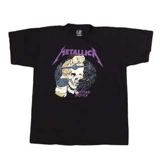 เสื้อยืดวง Metallica 90 Size’ L  450 ฿