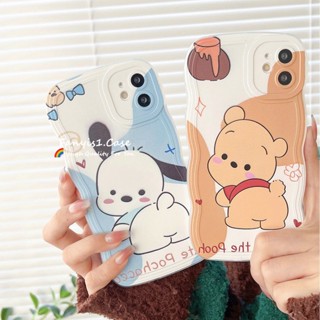 เคสโทรศัพท์มือถือ กันกระแทก ลายหมีสวยงาม สําหรับ Samsung A14 A13 A12 A04E A11 A04s A03S A03 A34 A53 A54 A73 A33 A23 A52 A51 A71 A72 A22 A32 A02 A21S A31 A50