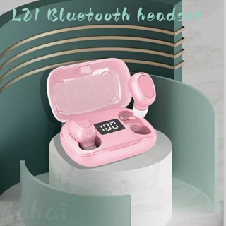 🔥 Latest 🔥  TWS-L21 Bluetooth Game Headphones Wireless Charging Box Headphones 9D Stereo Sports Headphones