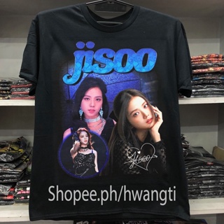  ใหม่เอี่ยมเสื้อยืด JISOO BLACKPINK DTG ( B-031 )