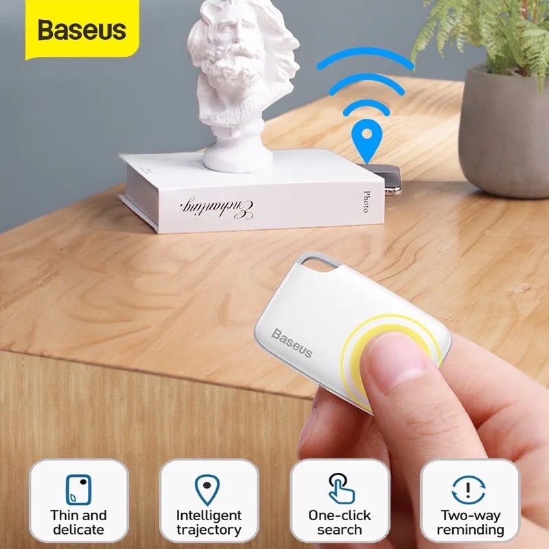 baseus-intelligent-gps-t2-อุปกรณ์ติดตามไร้สาย-เครื่องติดตาม-อัจฉริยะ-ติดตามคน-ติดตามของ-สัตว์เลี้ยง