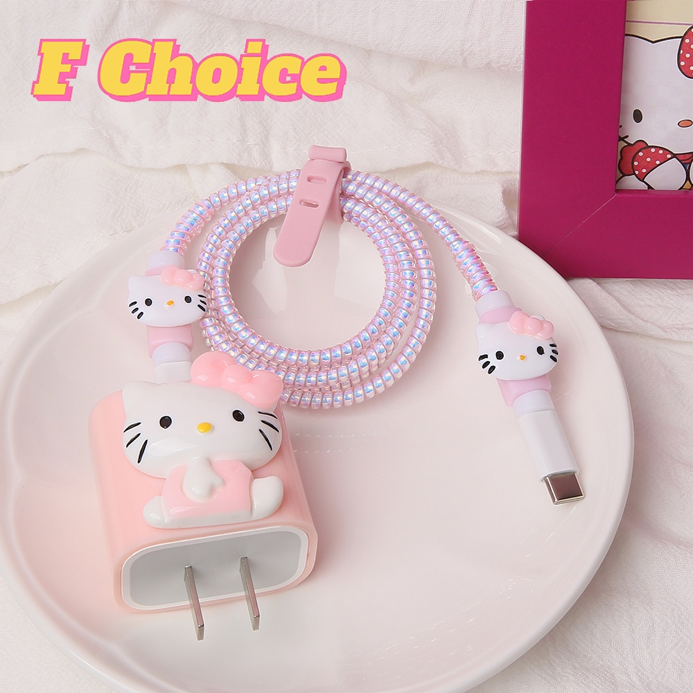 เคสสายชาร์จ-ลายแมวน่ารัก-สีชมพู-สําหรับ-oppo-65w-80w-18w-33w-android-usb-เป็น-type-c