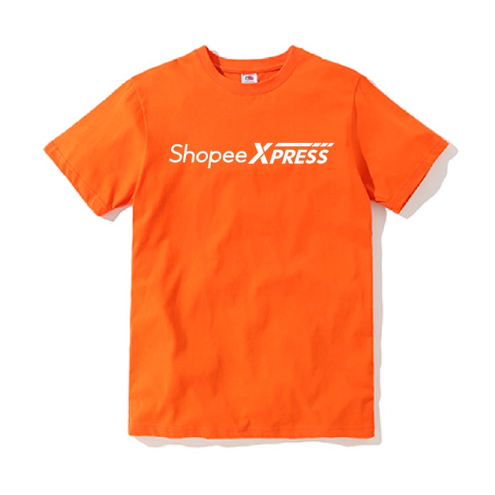 เสื้อยืด-ช้อปปี้-shopee-express-t-shirt-cotton-100-ใส่-สบาย-มีหลายขนาด-คุณภาพคุ้มราคา