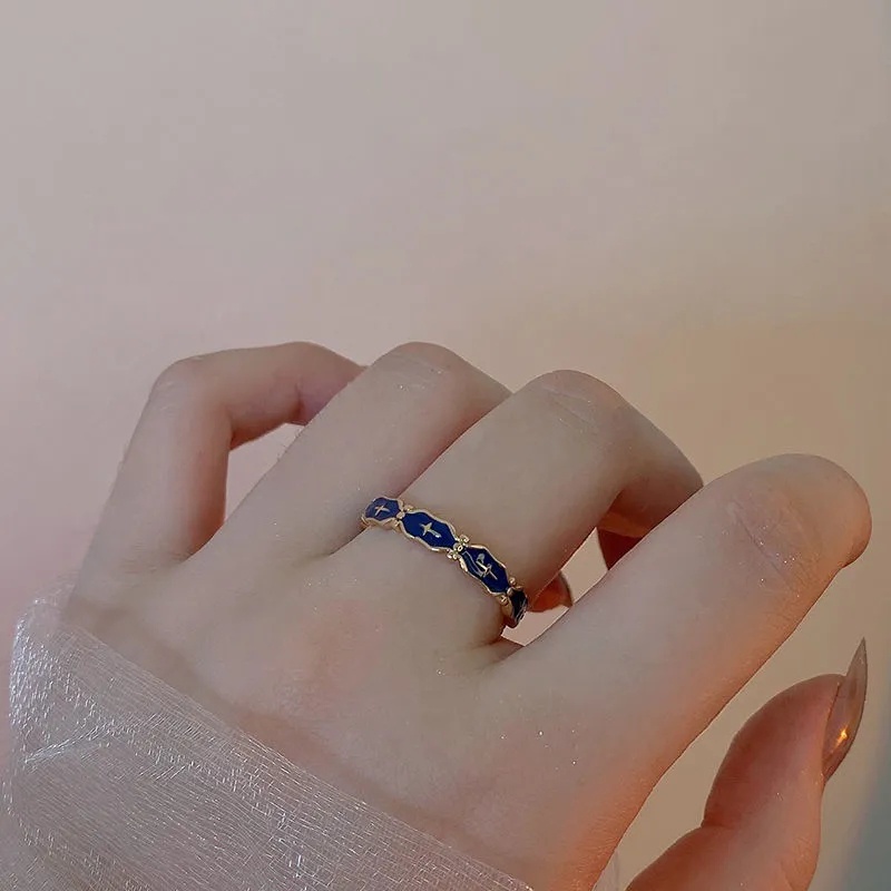 แหวนนิ้วมือ-แบบบาง-หรูหรา-ปรับได้-สีฟ้า-เครื่องประดับแฟชั่น-สําหรับผู้ชาย-และผู้หญิง