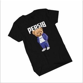 เสื้อยืด พิมพ์ลายหมี คอมแบท Persib Bandung viking mr teddy bear distro 30s_02