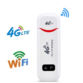 สินค้า แฟลชไดร์ฟไวไฟ Usb 4G Wifi Router พร้อมช่องใส่ซิมการ์ด ปลดล็อกโมเด็มแบบพกพา Dongle Lte Mobile Hotspot