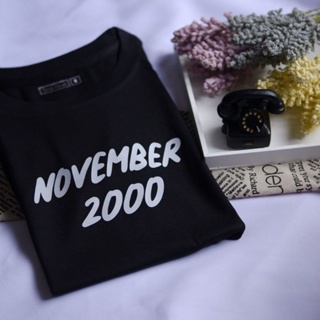 November 2000 Customized Print T-Shirt unisex Cotton_03