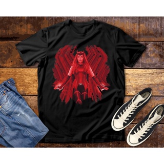 WandaVision Wanda Maximoff is the Scarlet Witch  Marvel Avengers T- Shirt For Men   Tee Shirt B_08