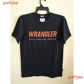  ใหม่เอี่ยมBTS 2022 Wrangler แท้ใหม่ ป้ายห้อย เสื้อยืดผู้ชายสีดำ ผ้าคอตตอน100% ใส่สบาย ทรงพอดีตัวregular Fit เสื้อยื