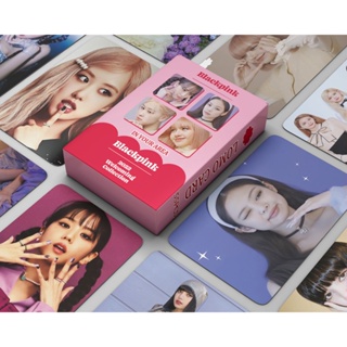 55pcs/box black pink 2022 Summer Diary Lomo Card Photocard   Jisoo Jennie Rose Lisa Blink comeback BP YM